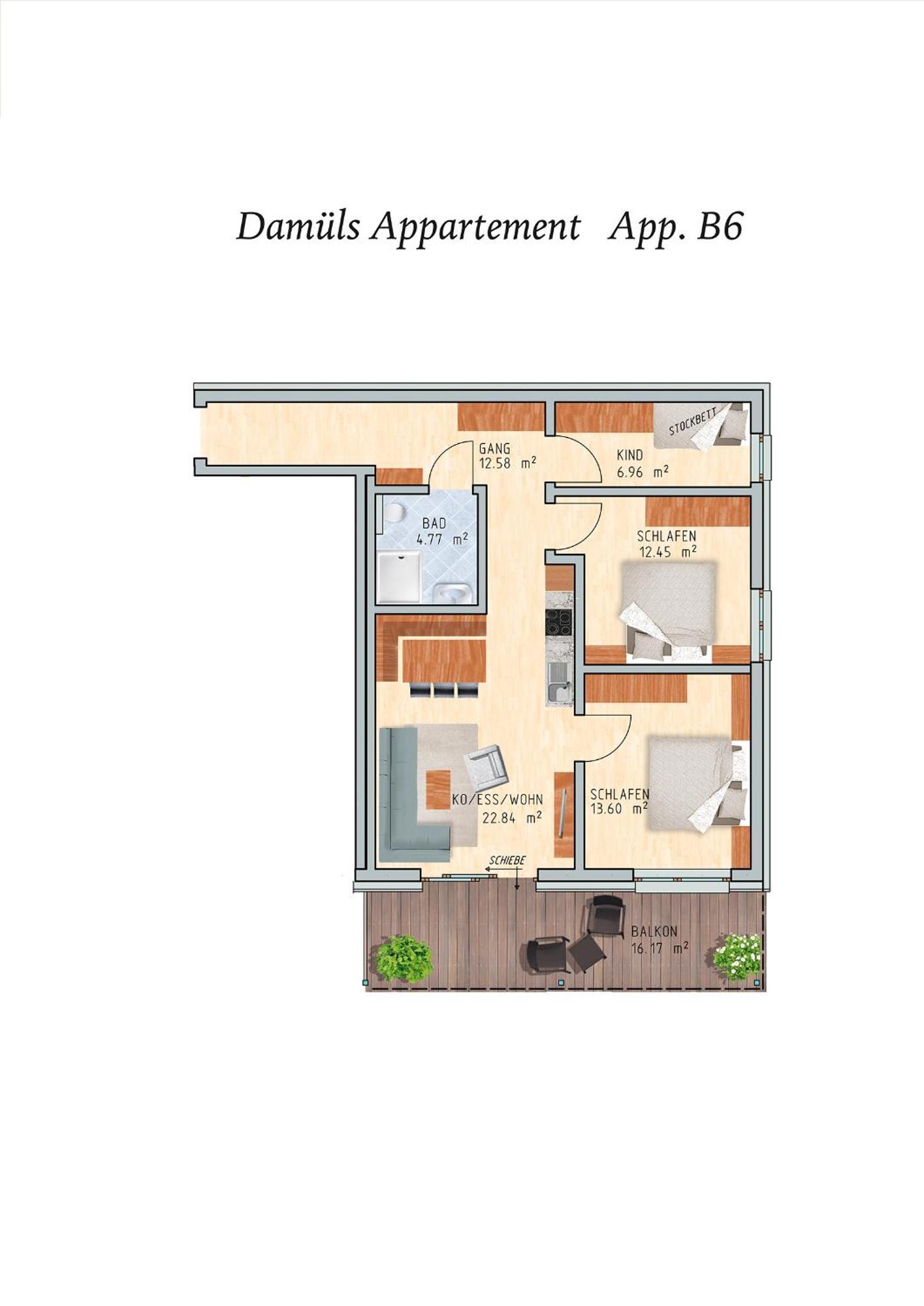 Damuels Appartements Værelse billede